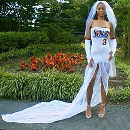 trashy wedding dresses